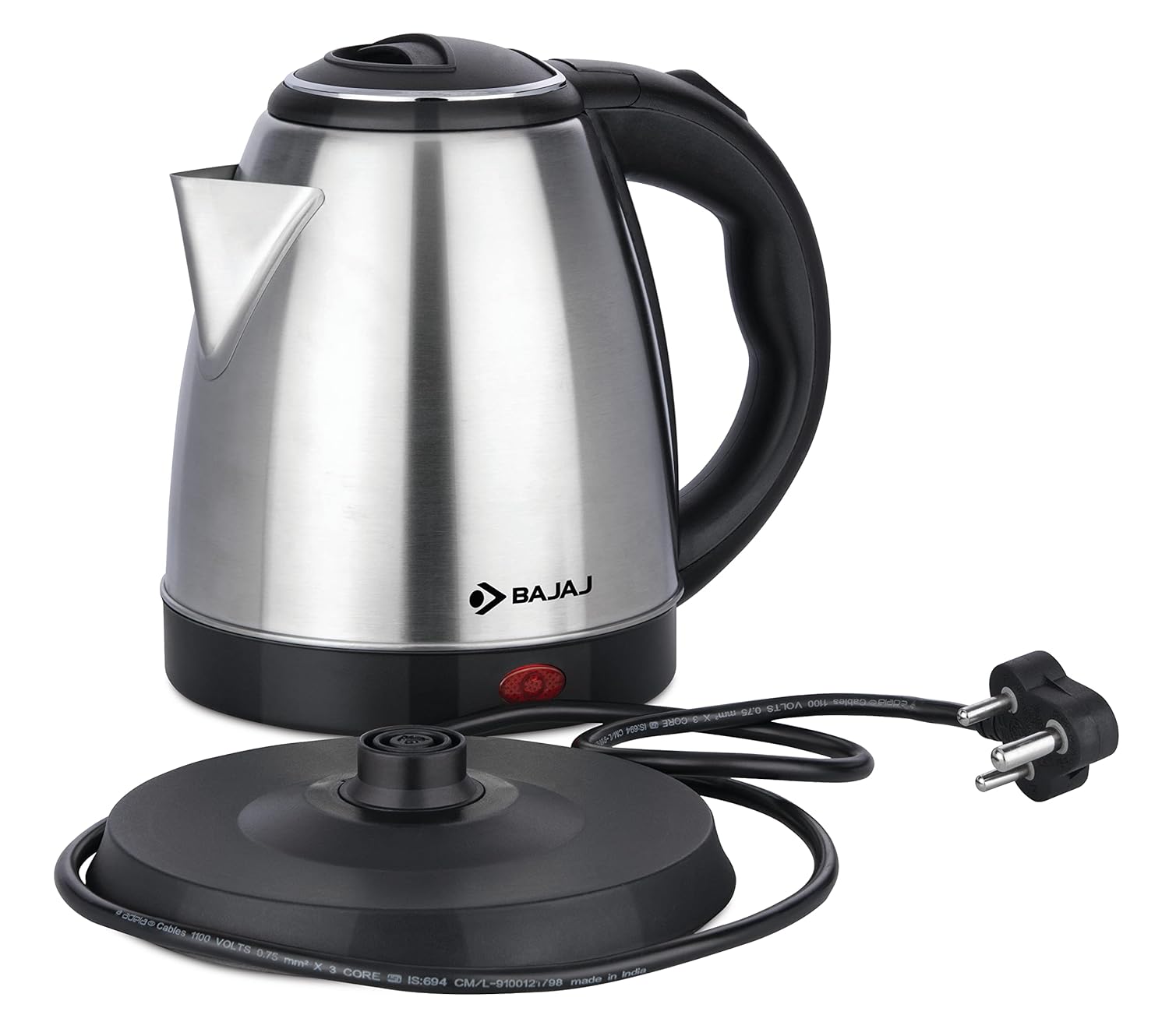 Bajaj Ktx 1.5 Litre Dlx Electric Kettle 1500 Watts Kettle